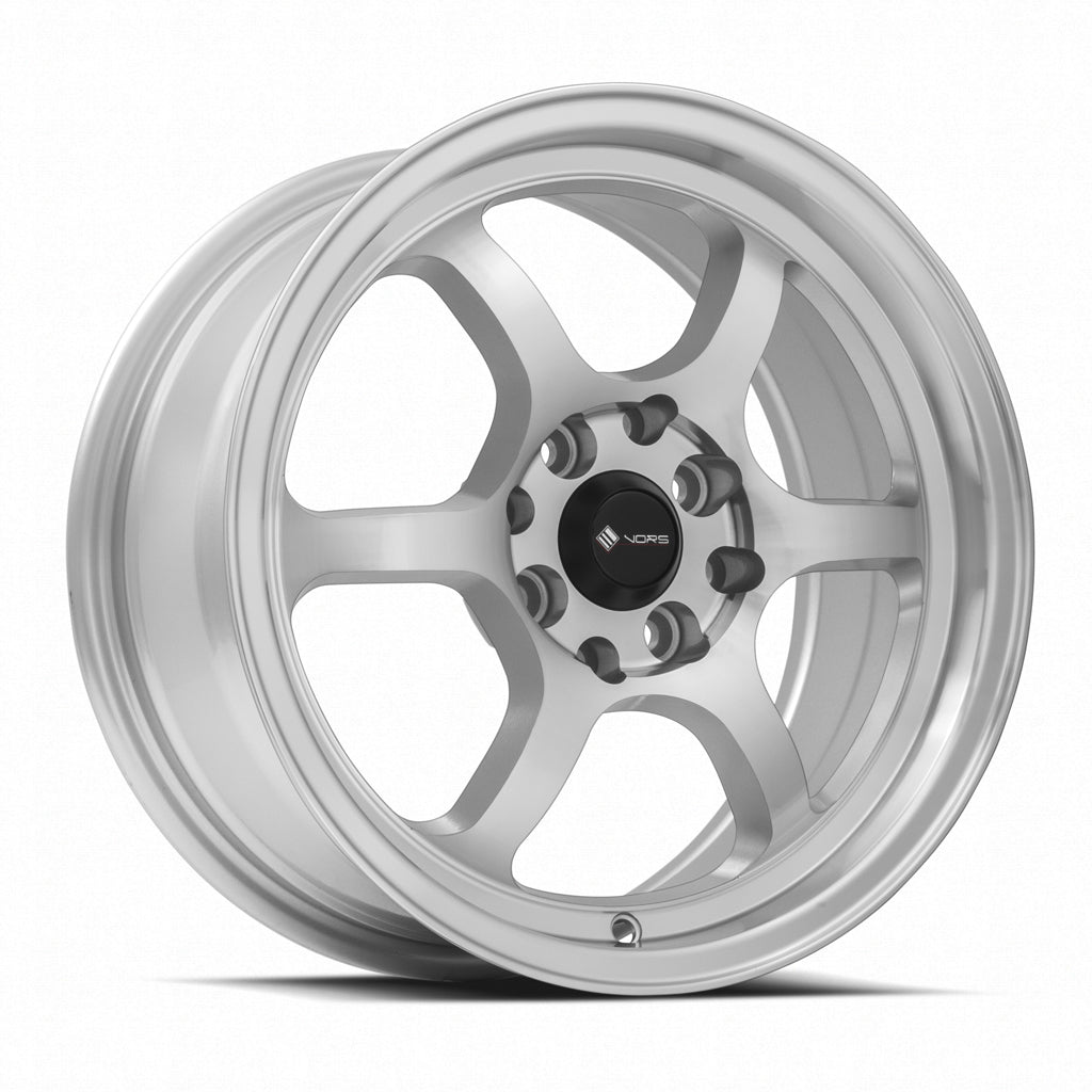 Vors Wheels Vors LT61 15x7 35 4x100/4x114.3mm 73.1mm Silver Machined Face