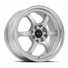 Load image into Gallery viewer, Vors Wheels Vors LT61 15x7 35 4x100/4x114.3mm 73.1mm Silver Machined Face