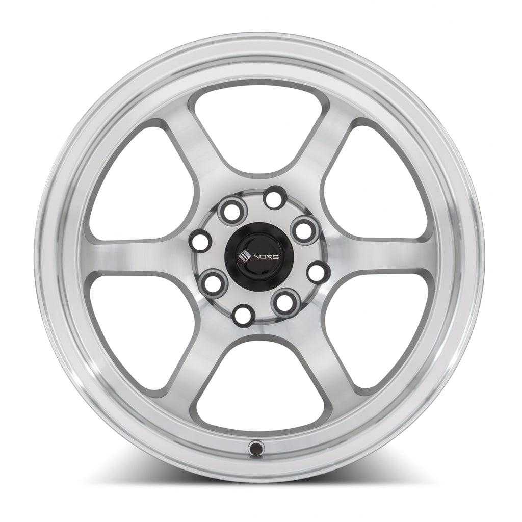 Vors Wheels Vors LT61 15x7 35 4x100/4x114.3mm 73.1mm Silver Machined Face