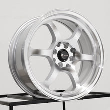 Load image into Gallery viewer, Vors Wheels Vors LT61 16x7 35 4x100/4x114.3mm 73.1mm Silver Machined Face