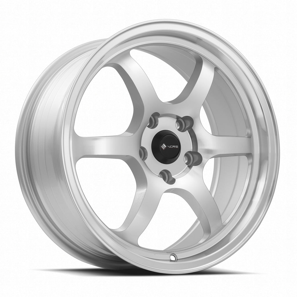 Vors Wheels Vors LT61 17x7.5 35 5x114.3mm 73.1mm Silver Machined Face