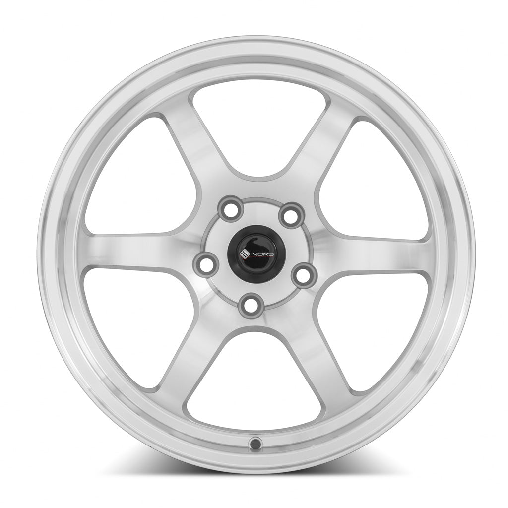 Vors Wheels Vors LT61 17x7.5 35 5x114.3mm 73.1mm Silver Machined Face