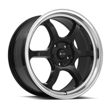 Load image into Gallery viewer, Vors Wheels Vors LT61 18x8.5 35 5x114.3mm 73.1mm Gloss Black