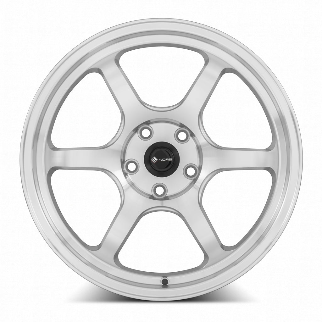 Vors Wheels Vors LT61 18x8.5 35 5x114.3mm 73.1mm Silver Machined Face