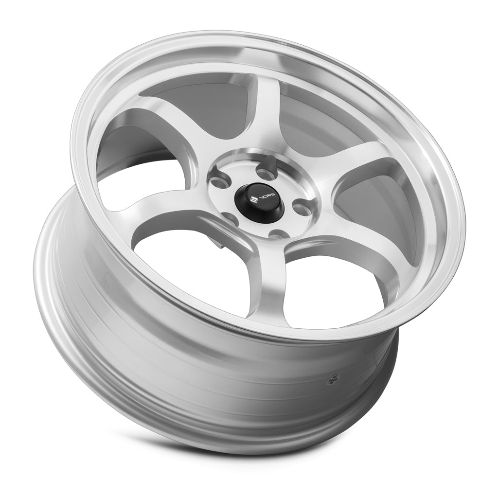 Vors Wheels Vors LT61 18x8.5 35 5x114.3mm 73.1mm Silver Machined Face
