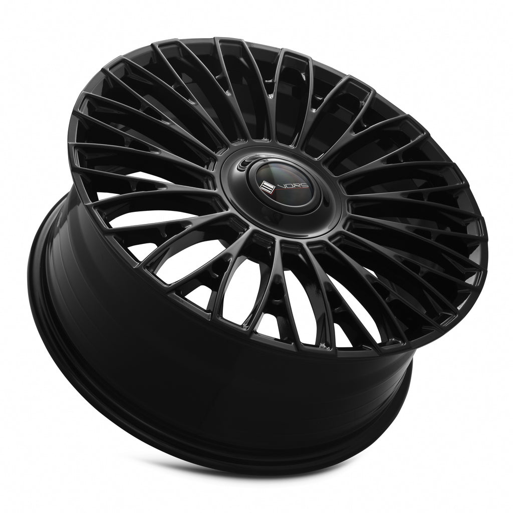 Vors Wheels Vors LT95 20x8.5 35 5x112mm 73.1mm Gloss Black