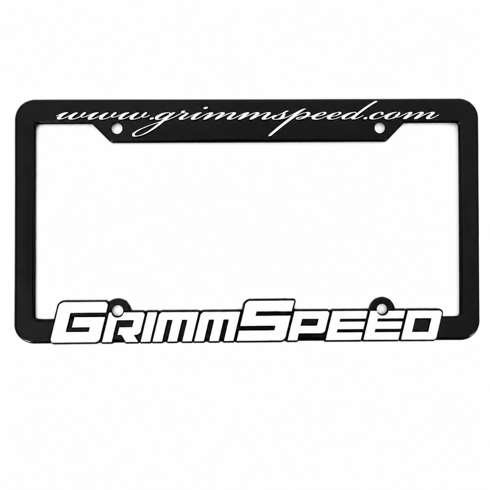 License Plate Frame Pair Painted | GrimmSpeed