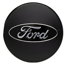 Load image into Gallery viewer, Chrome Ford Logo on a gloss black background
