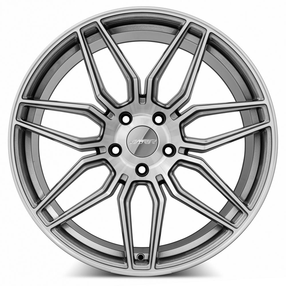 MRR Wheels MRR M024 20x11 43 5x120mm 67.1mm Gloss Gun Metal