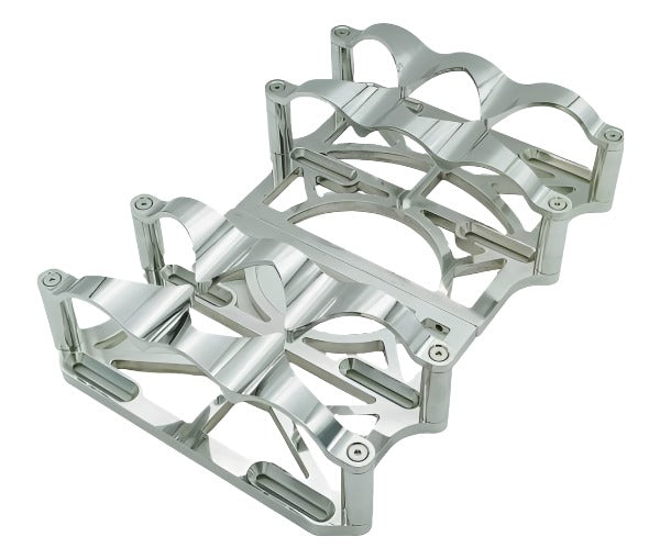 Granatelli 6 Volt OPTIMA Billet Battery Tray Set Granatelli Motor Sports