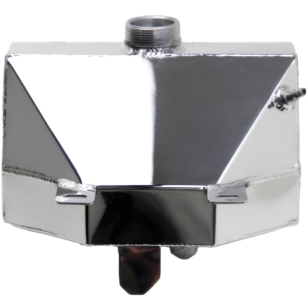 Granatelli Universal Aluminum Remote Power Steering Reservoir - Polished (Incl Mounting Clamp) Granatelli Motor Sports