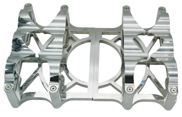 Granatelli 6 Volt OPTIMA Billet Battery Tray Set Granatelli Motor Sports