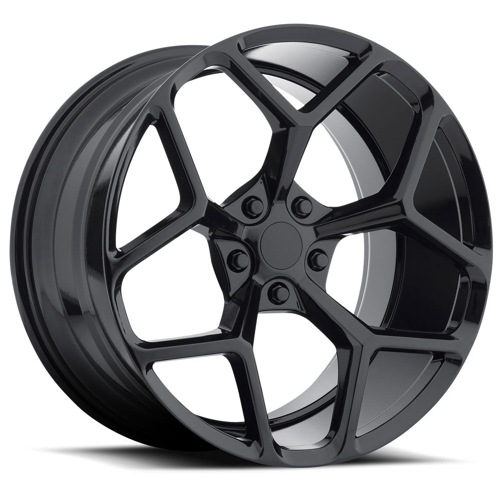 MRR Wheels MRR M228 22x9.5 25 5x120mm 67.1mm Gloss Black