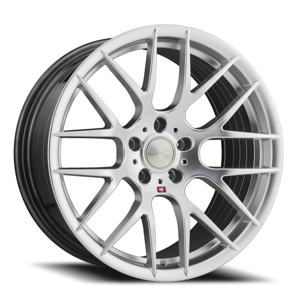 Avant Garde M359 19x11 +25 5x120mm 72.6mm Hyper Silver