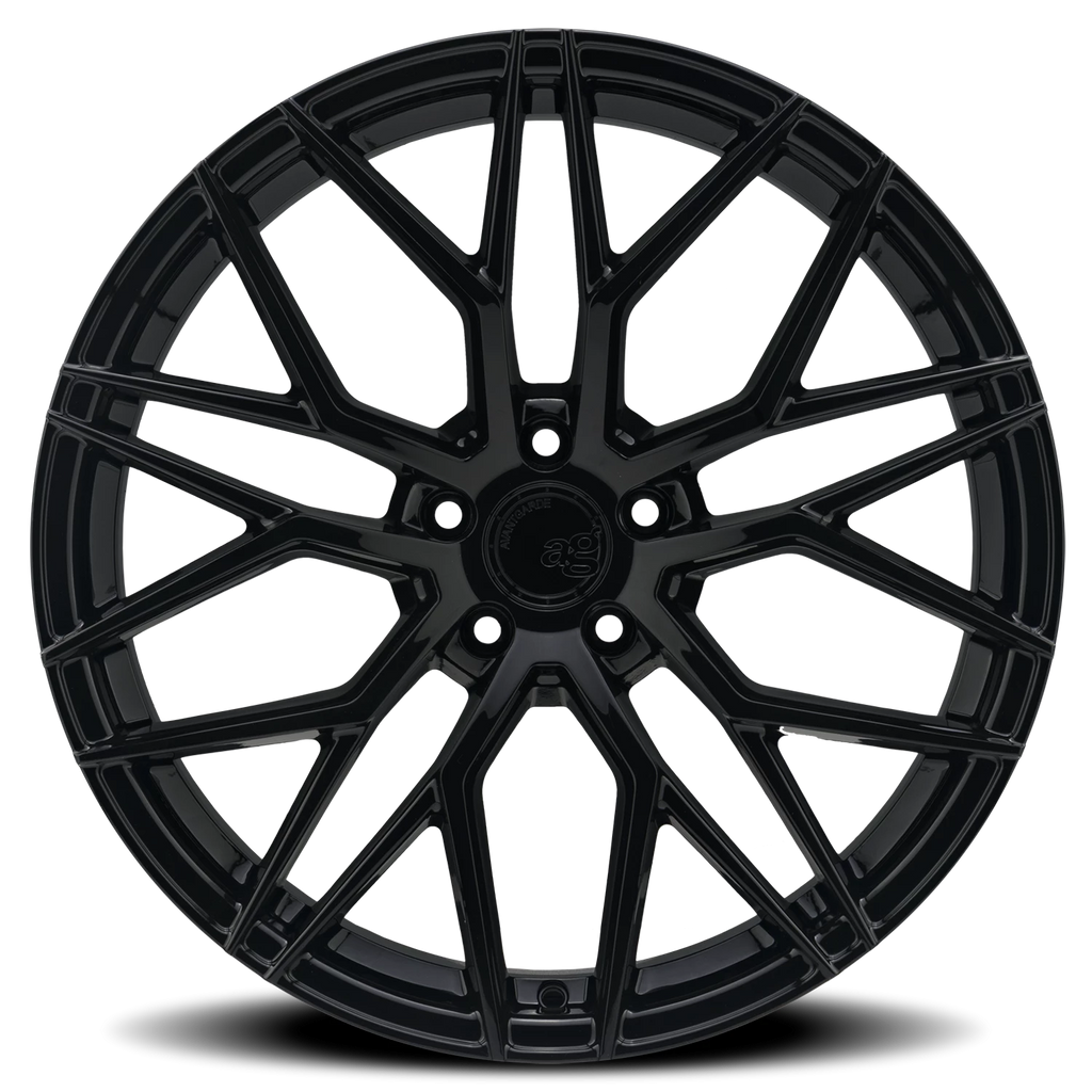 Avant Garde M520R 19x8.5 +34 5x120mm 66.9mm Gloss Black 19X8.5  5-120.00 34 AVG