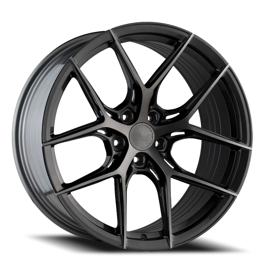 Avant Garde M580R 19x8.5 +30 5x112mm 66.56mm Gloss Black 19X8.5  5-112.00 30 AVG