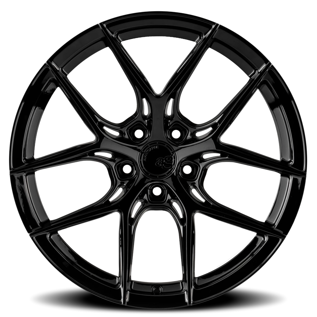 Avant Garde M580R 19x9.5 +45 5x112mm 66.56mm Gloss Black 19X9.5  5-112.00 45 AVG