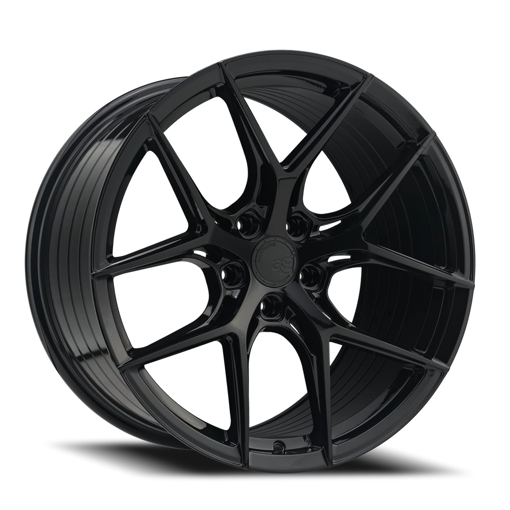 Avant Garde M580R 20x11 +45 5x120mm 66.9mm Gloss Black 20X11  5-120.00 45 AVG