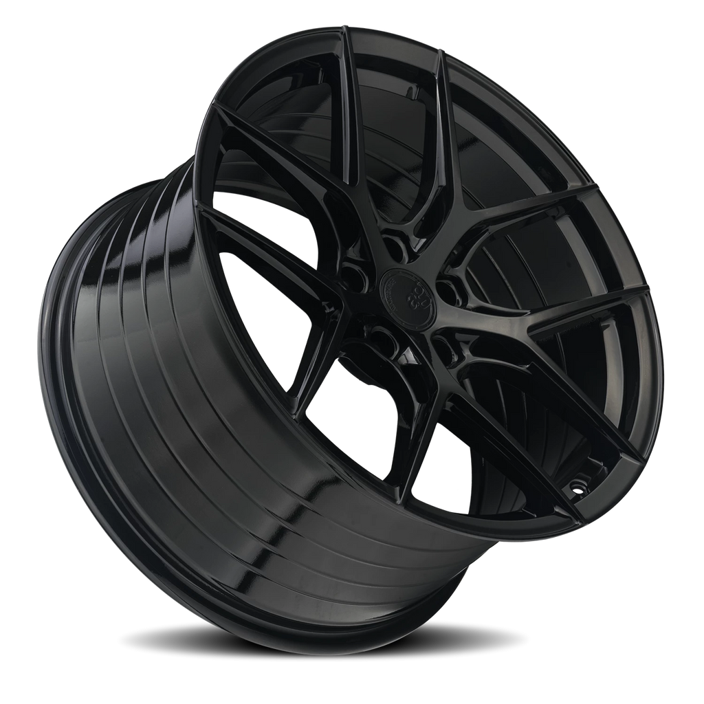 Avant Garde M580R 20x11 +45 5x120mm 66.9mm Gloss Black 20X11  5-120.00 45 AVG