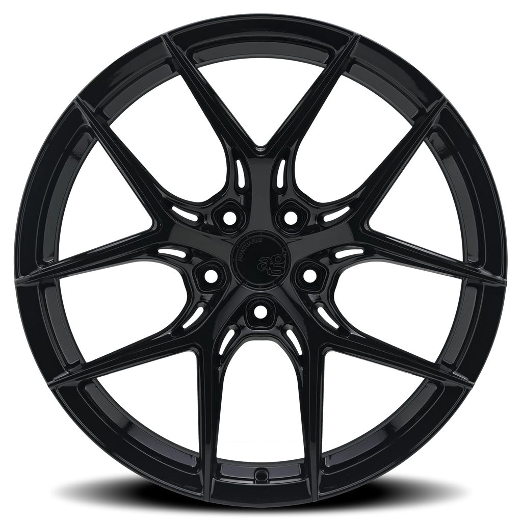 Avant Garde M580R 20x9 +38 5x120mm 66.9mm Gloss Black 20X9  5-120.00 38 AVG