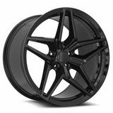 MRR M755 20x12 50 5x120.65mm 70.3mm Gloss Black