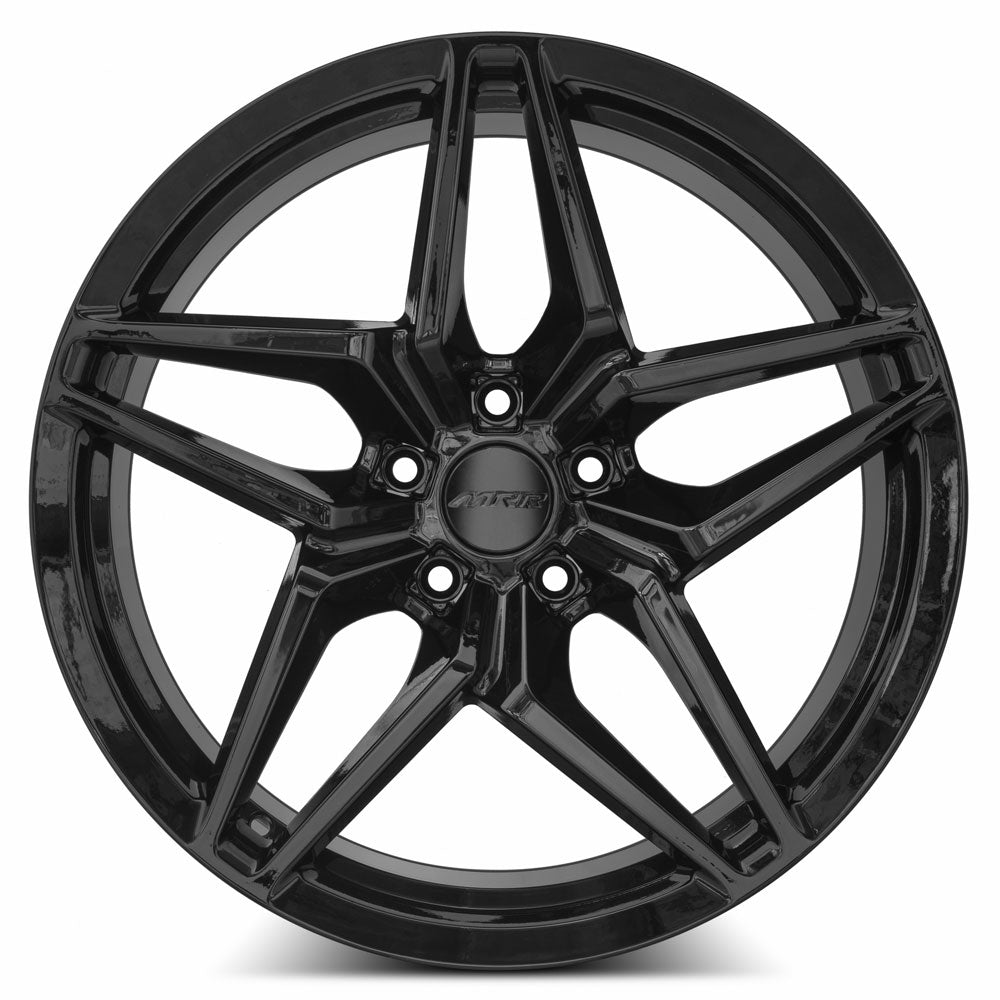 MRR Wheels MRR M755 20x12 50 5x120.65mm 70.3mm Gloss Black