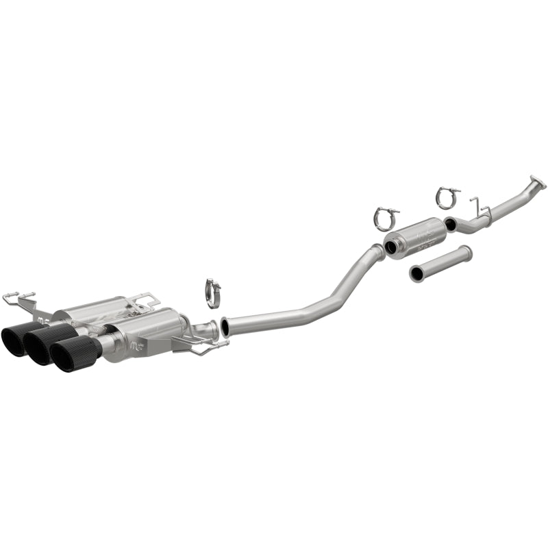 Primary image of MagnaFlow SPEQ Series Cat-Back Performance Exhaust System for 2023 and later Honda Civic Type R with carbon fiber tips