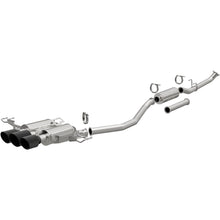 Load image into Gallery viewer, Primary image of MagnaFlow SPEQ Series Cat-Back Performance Exhaust System for 2023 and later Honda Civic Type R with carbon fiber tips