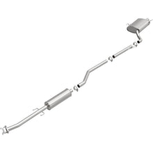 Load image into Gallery viewer, MagnaFlow BRE exhaust piping assembly showing mandrel-bent tubing for 2008-2012 Honda Accord