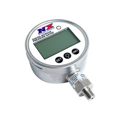 NEX15540D - Nitrous Express 4in Digital Nitrous Pressure Gauge 1/4NPT (Gauge Only)