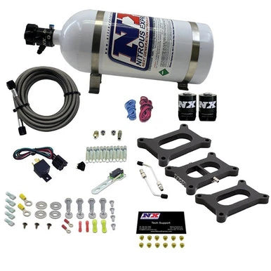 NEX30026-10 - Nitrous Express Holley 2-BBL Tri-Power (3 Plates) Gasoline (50-300hp)