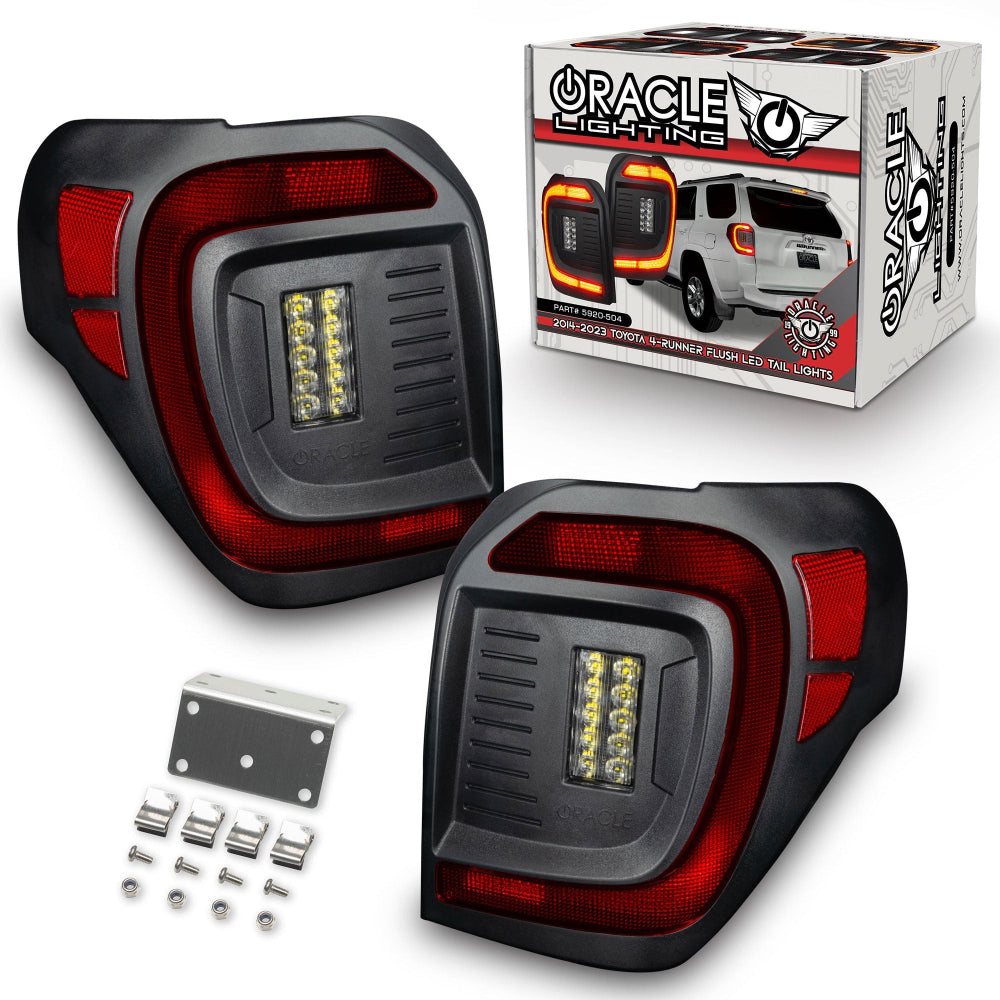 Reverse light module and low-profile fit detail