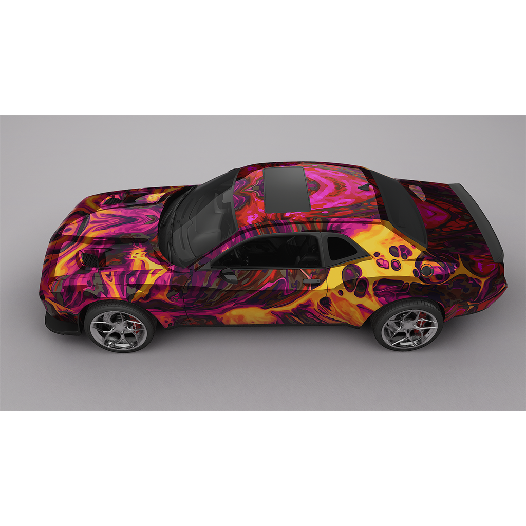 Vinyl Car Wrap Film - Oilslick (Pink)-Vehicle Wrap-Wraptek