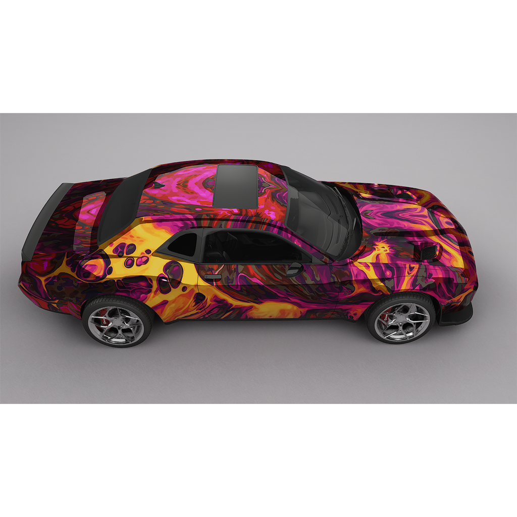 Vinyl Car Wrap Film - Oilslick (Pink)-Vehicle Wrap-Wraptek
