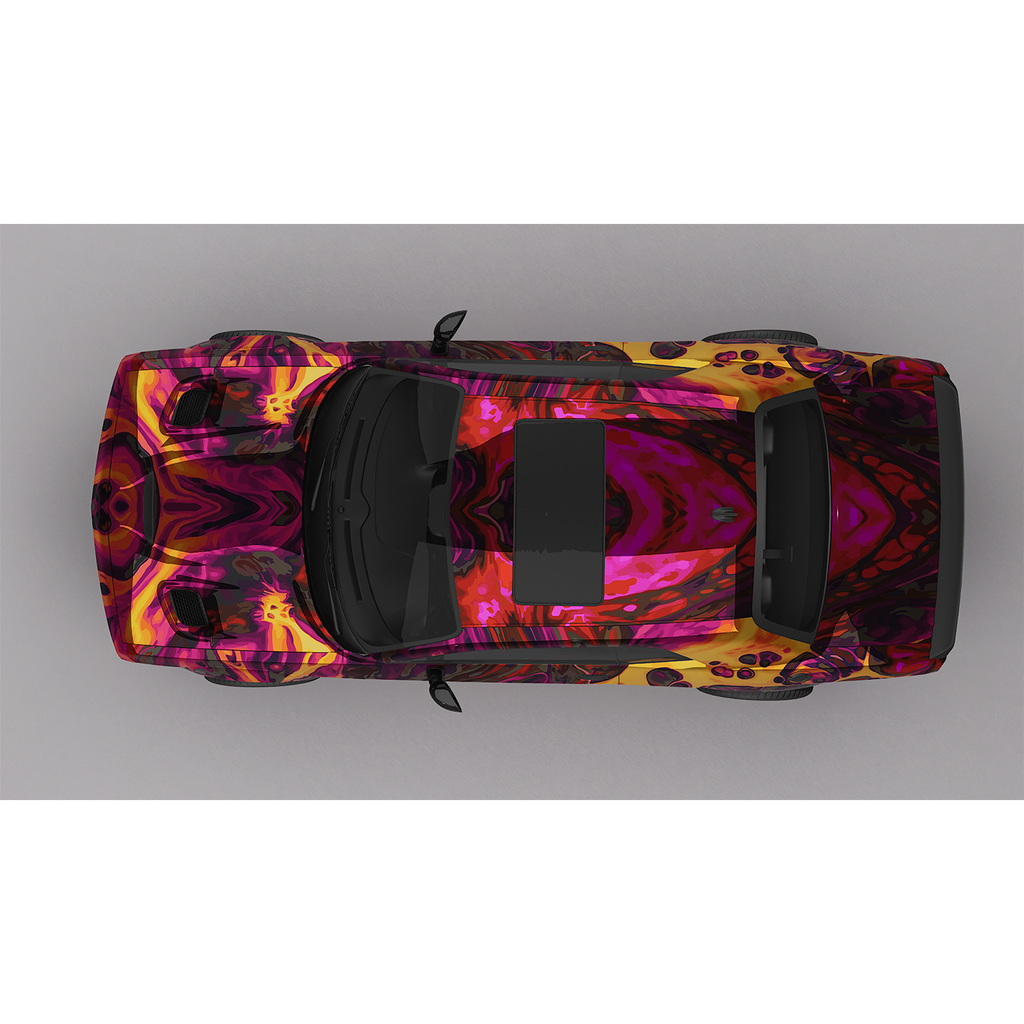 Vinyl Car Wrap Film - Oilslick (Pink)-Vehicle Wrap-Wraptek