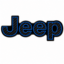 Load image into Gallery viewer, RBDCFJTB Carbon Fiber Jeep Trunk Badge 2011-2022 Grand Cherokee