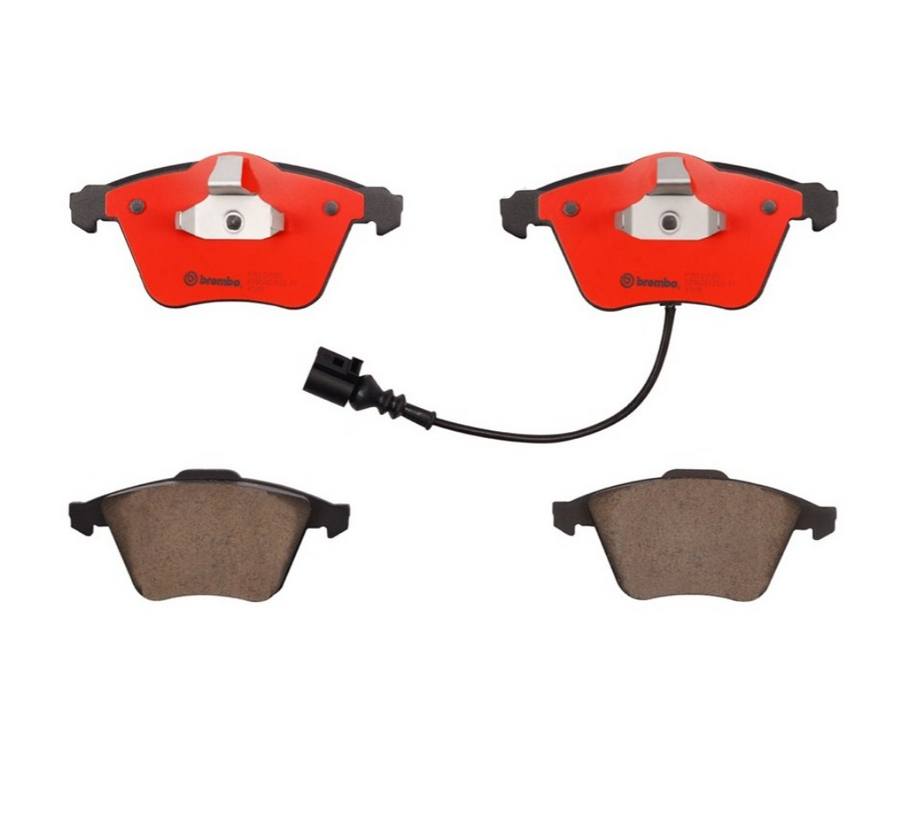 BREP85079N-Brembo 08-15 Audi TT Quattro/12-13 Volkswagen Golf R Front Premium NAO Ceramic OE Equivalent Pad-Brake Pads - OE-Brembo OE