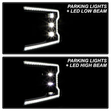 Load image into Gallery viewer, SPY5088475-Spyder 18-20 Ford F-150 Headlights - Halogen Model Only - DRL LED - Black PRO-YD-FF15018HALAP-SEQ-BK-Headlights-SPYDER