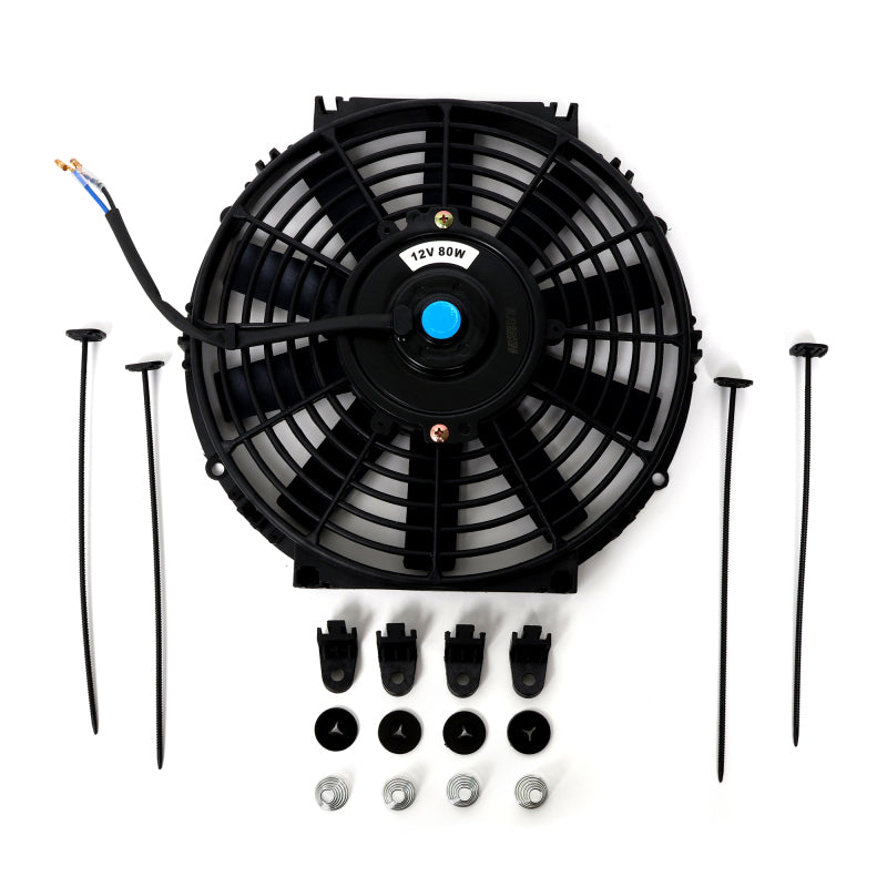 BLOBXCC-00001-BK-BLOX Racing 10inch Electric Slim Fan - Black-Fans & Shrouds-BLOX Racing