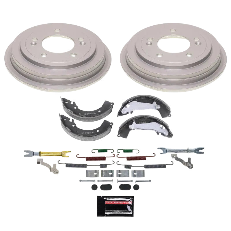 Power Stop PSBKOE15481DK 2017-2020 Hyundai Elantra Rear Drum Kit
