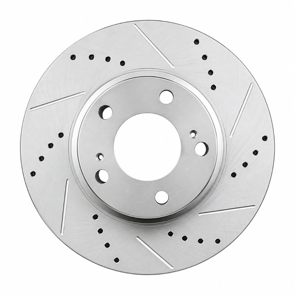 drilled and slotted rotor Grand Cherokee SRT
