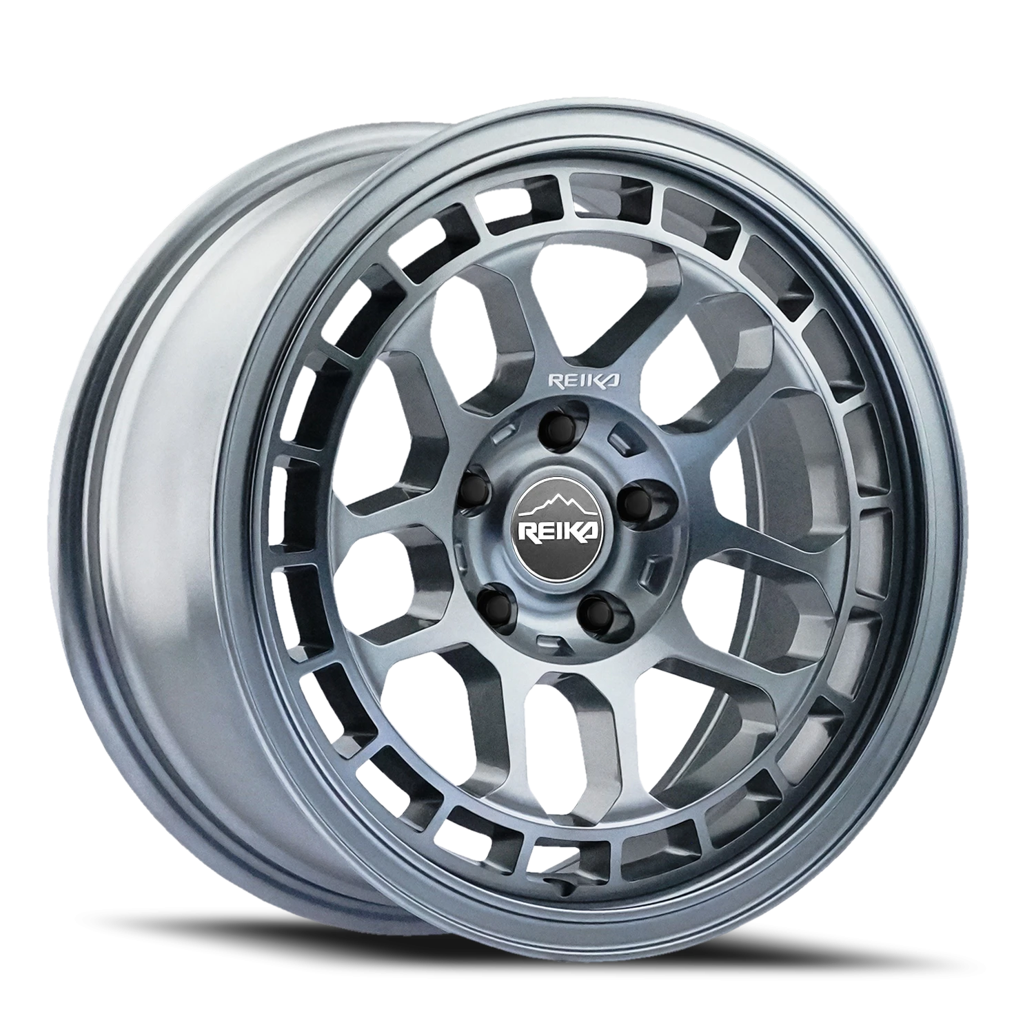 Reika Drifter R30 G 17x7 +15 5x100mm 65.1mm Gloss Graphite – Black