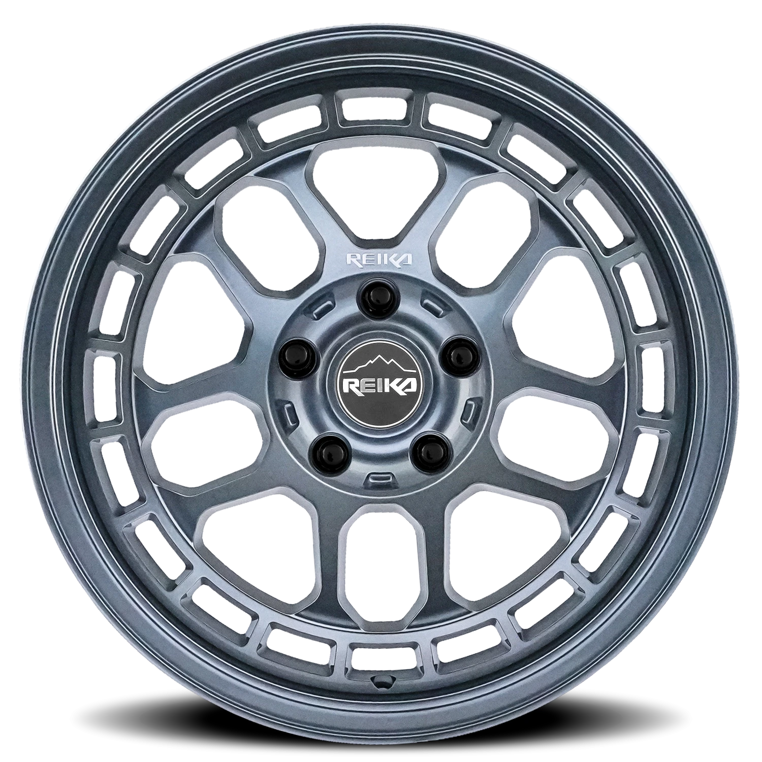 Reika Drifter R30 G 17x7 +15 5x100mm 65.1mm Gloss Graphite – Black