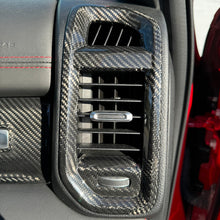 Load image into Gallery viewer, Carbon fiber vent cover installed on RAM interior