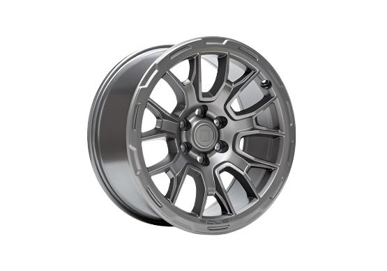 RSH422288-Roush 2015-2024 F-150 Wheel Iridium 20 x 9 +18mm offset Iridium Grey Wheel-Wheels - Cast-Roush