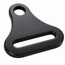 Load image into Gallery viewer, RaceQuip 700910 Long Reach Bolt-On Seat Belt End Black