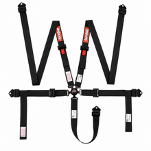 Load image into Gallery viewer, RaceQuip 841001 5pt Camlock SFI 16.1 Harness 2in Black