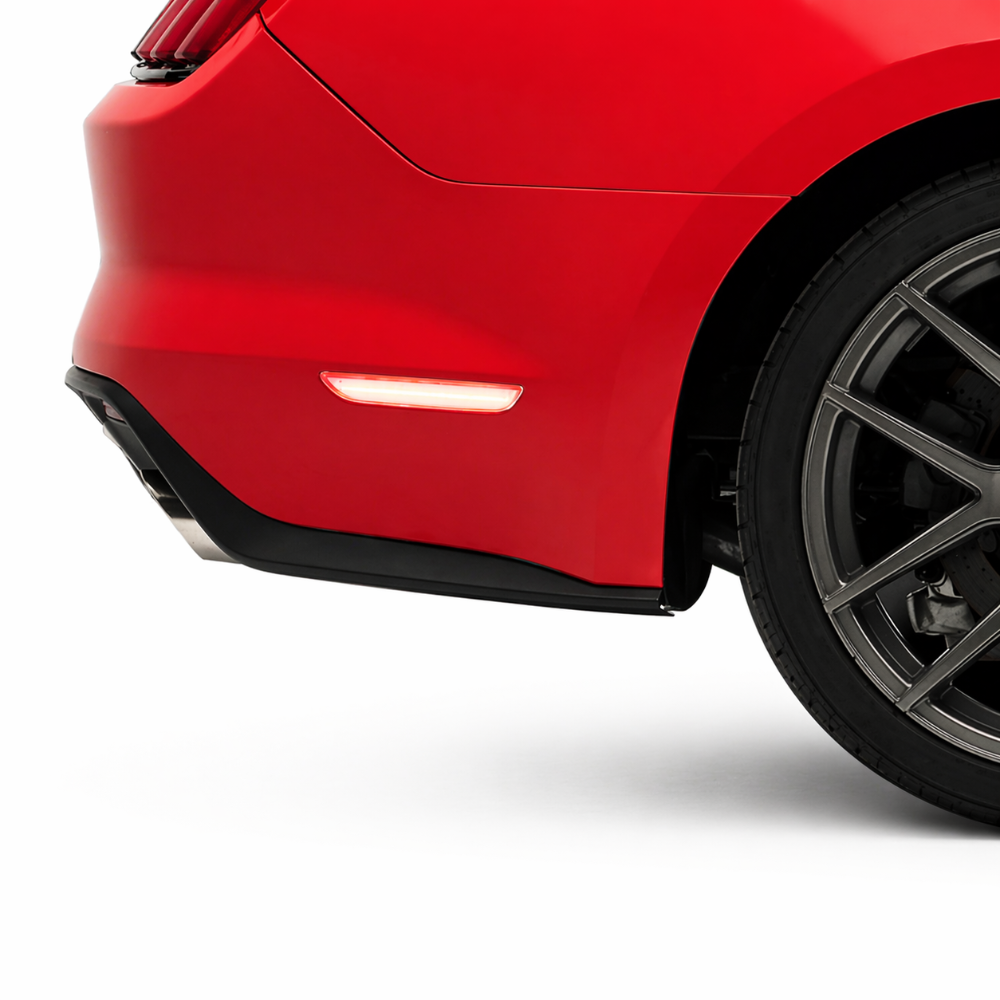 clear Mustang rear side markers