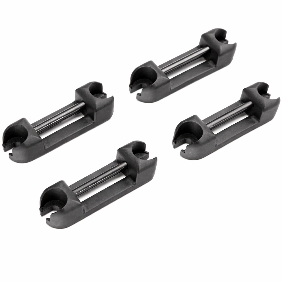 RealTruck Elevate tie down kit set of 4 product view with mounting hardware for Elevate rack systems