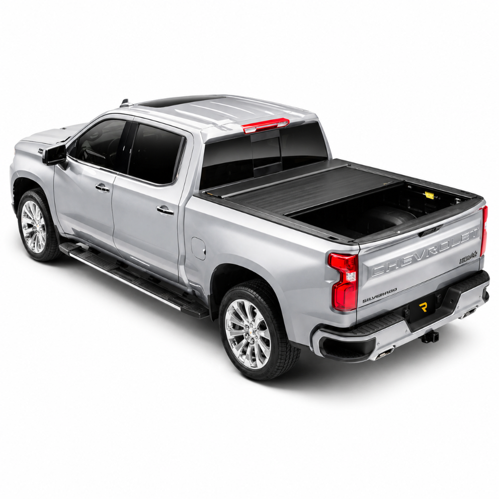 Chevrolet Silverado 1500 retractable bed cover